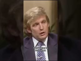 Donald Trump Being Donald Trump in the 80s