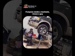 Best Mechanic in Town Changes a Tire