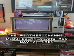 The Weather Channel Turns 44 Years Old Today