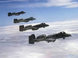 USAF A-10 millitary attack planes