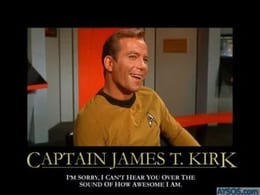Captain Kirk Poster