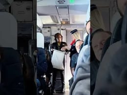 Flight Attendant Reads Passenger Eyes Like A Book