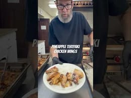 Pineapple Teriyaki Chicken Wings From Kevmo