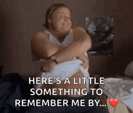 Chris Farley animated strip tease funny gif