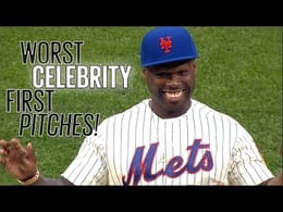 Celebrity MLB First Pitches Gone Hilariously Wrong