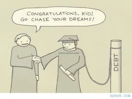 Congrats on College now Pay your Bills