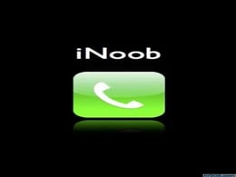 iNoob iPhone wallpaper