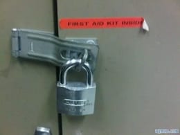 First Aid kit emergency