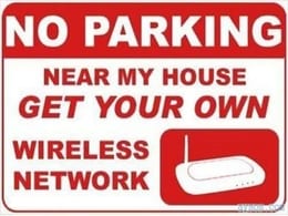 No Parking for Free WiFi Bandwidth