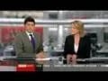 News Anchor Sits at Empty Desk with No Script