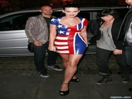 Patriotic Katy Perry
