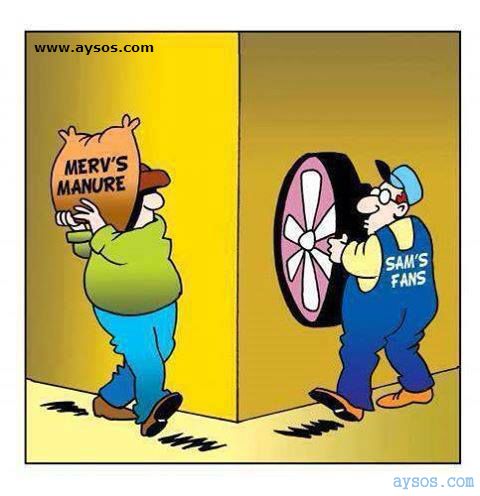 Oh No ITS going to hit the Fan