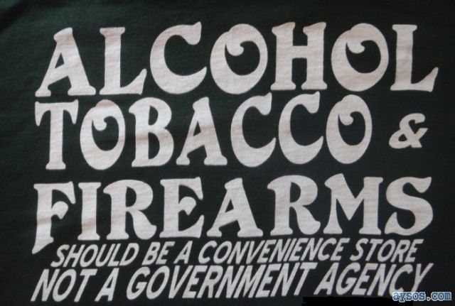 Funny ATF store sign