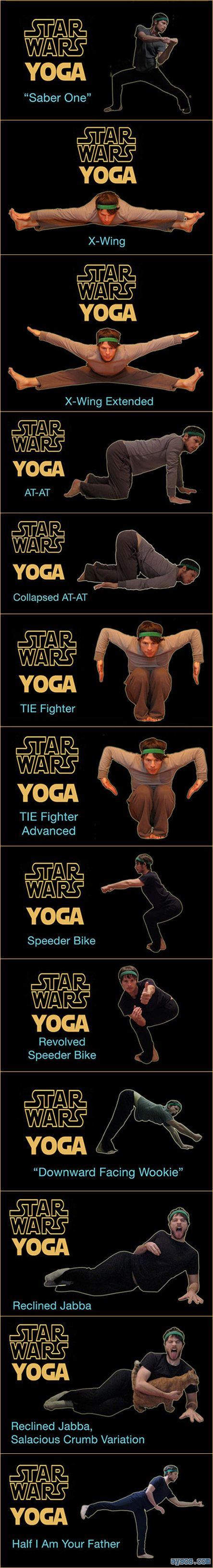 Yoga Star Wars style
