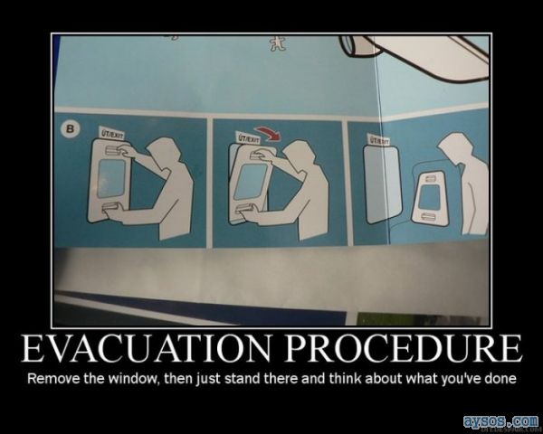 Airplance Evactuation Procedure