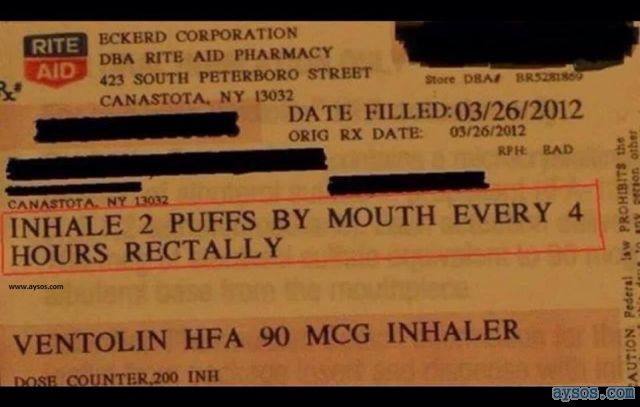 Rite Aid Rectal Prescription by Mouth