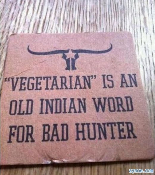 Vegetarian Indian name for bad hunter