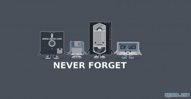 Never Forget Technology of the Past