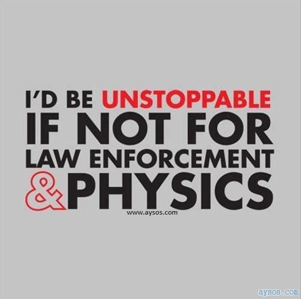 Physics and Law Enforcement
