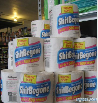 ShitBeGone Toilet Paper