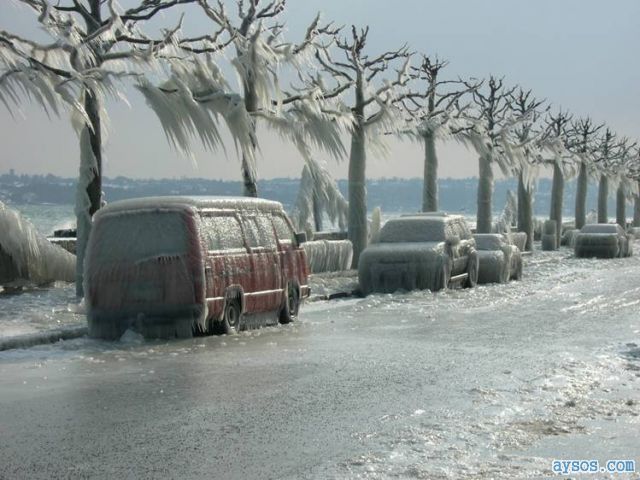 Amazing Ice Storm picture in Europe