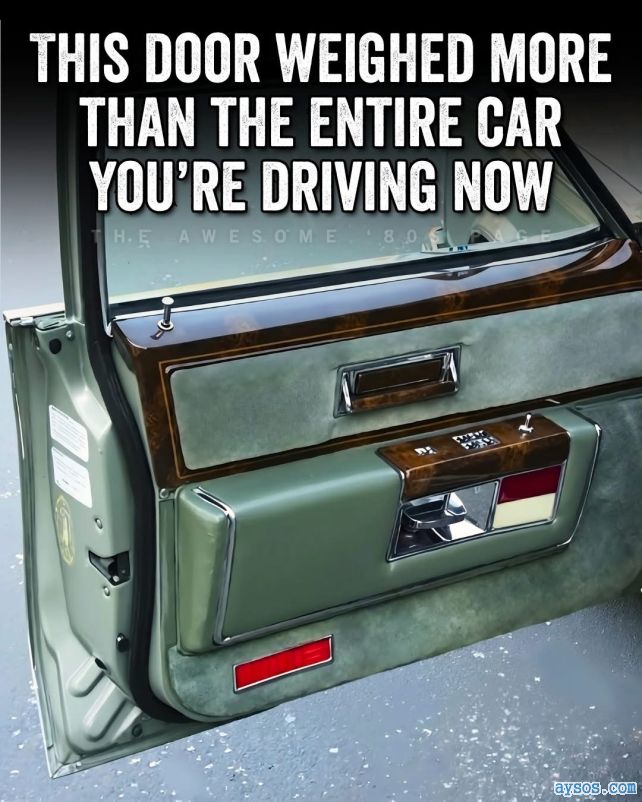 Classic Car Doors That Weighed Absolute Tons