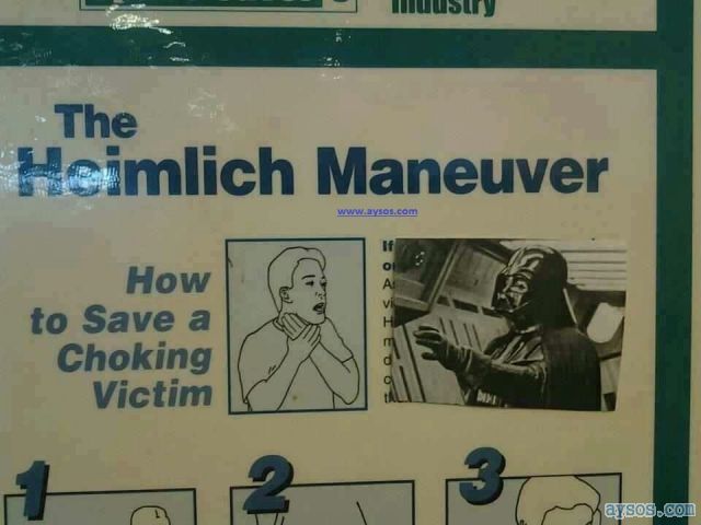 The Heimlich Maneuver Funny Style