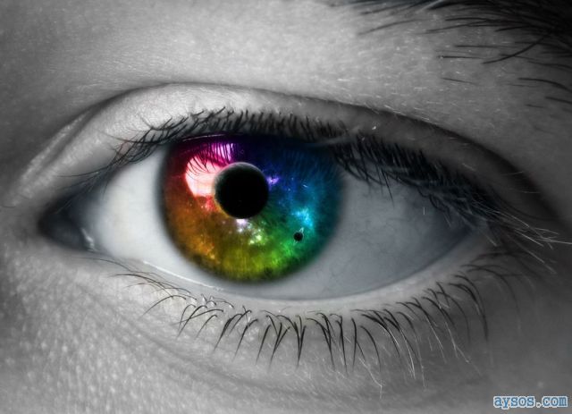 Cool Colorful Eye Picture