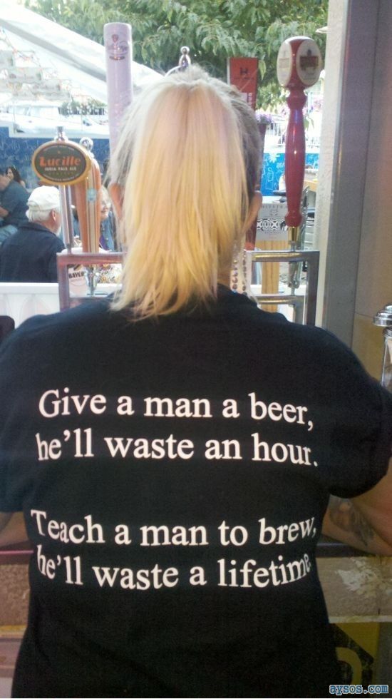 Give a man a beer already