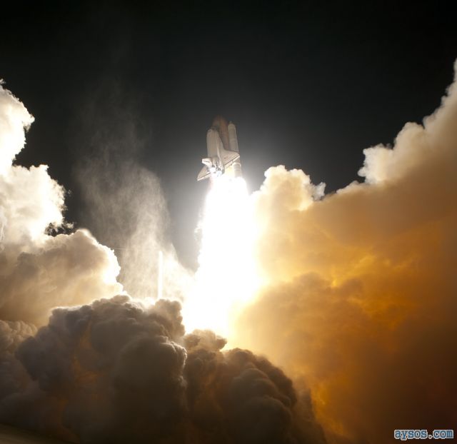 Space Shuttle Launch Hi Res Picture