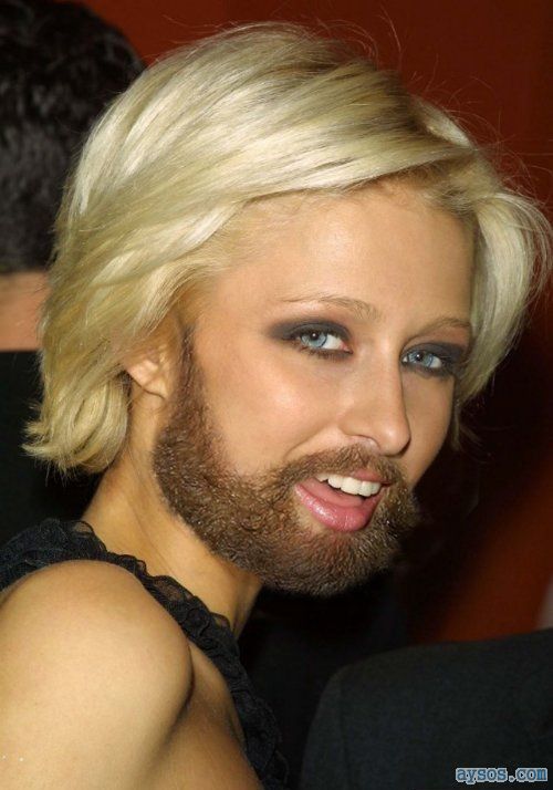If Paris Hilton had a Beard
