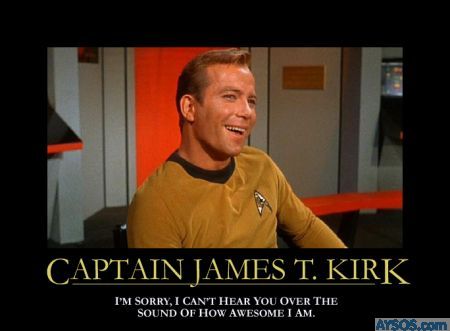 Captain Kirk Poster