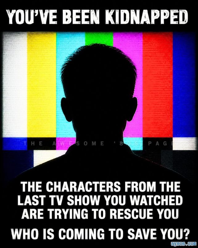 Characters From Your Last TV Show Are Rescuing You