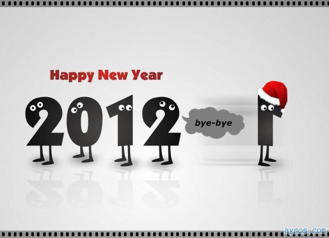 Happy New Year 2012 bye 2011