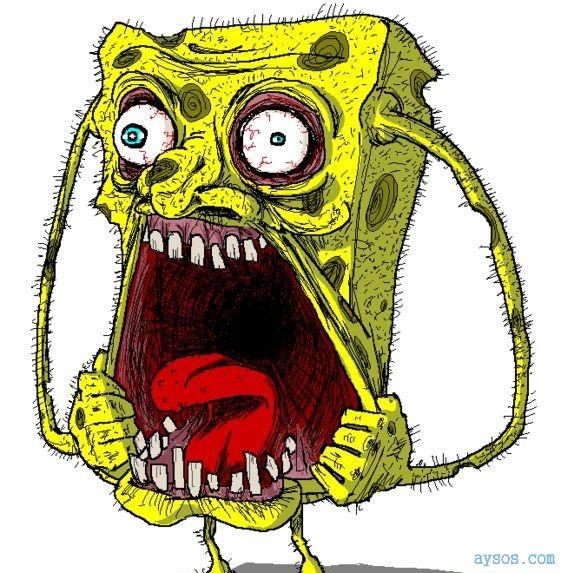 Crazy SpongeBob Picture