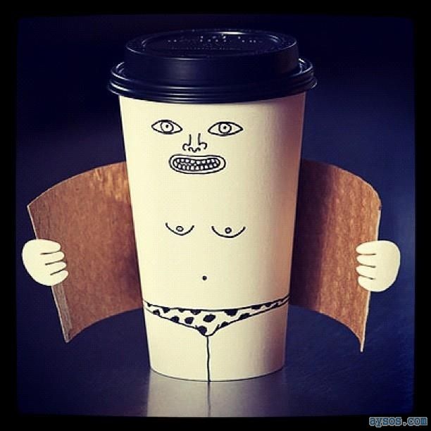 Starbucks Coffee Cup Flashing