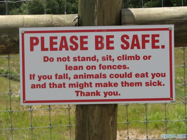 Do not get the Animals sick