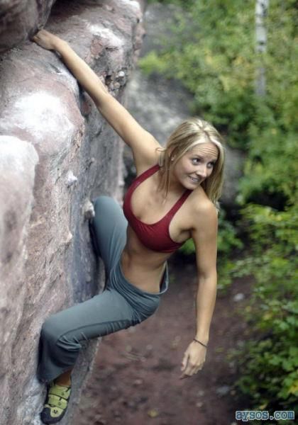 Rock Climbing can be Enjoyable