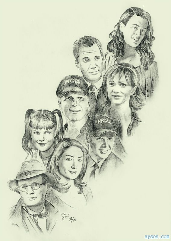 Great NCIS sketch of characters