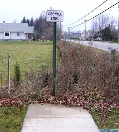 Sidewalk Ends