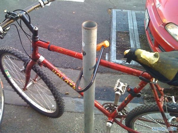 Locked Bike Fail Picture