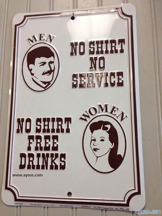 Topless Women vs Topless Men