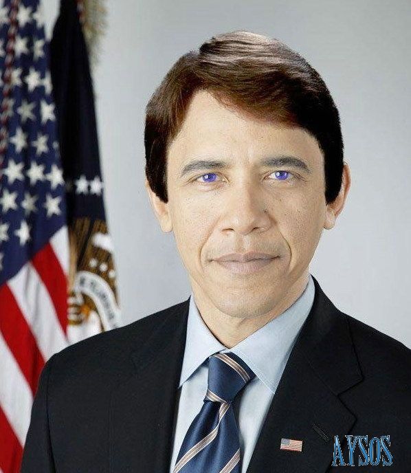 White Barack Obama