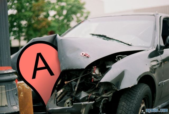 Google Maps car crash