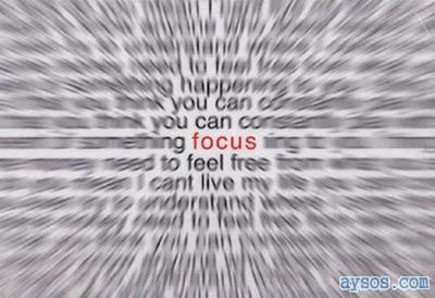 Try to Keep your Focus