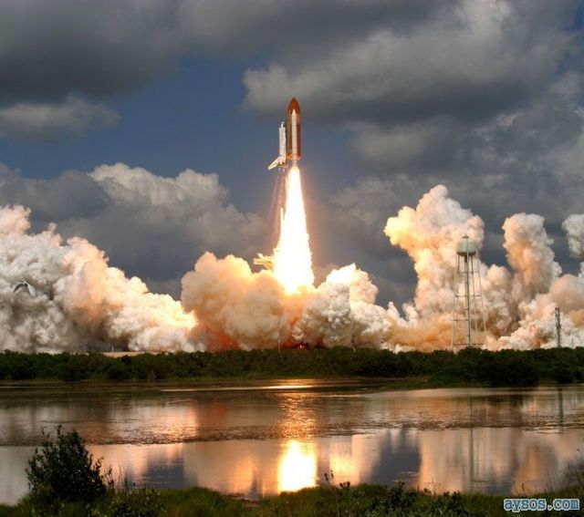 Cool Space Shuttle Liftoff