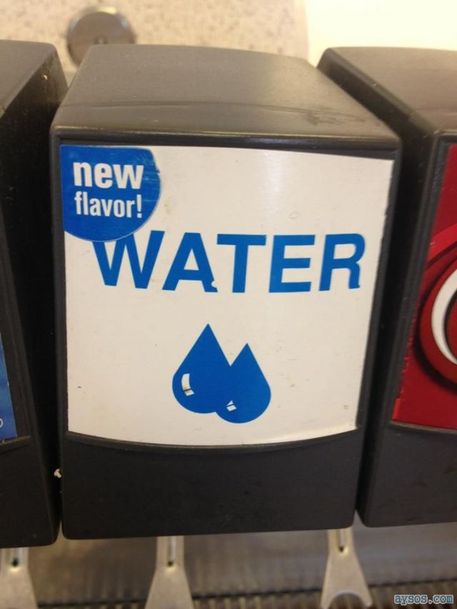 New Flavored Water just for stupid people