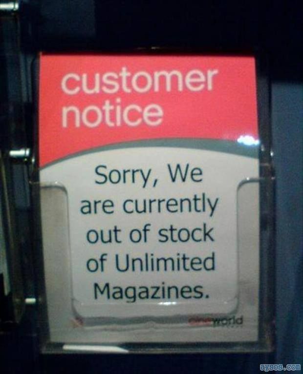 Unlimited might be limited
