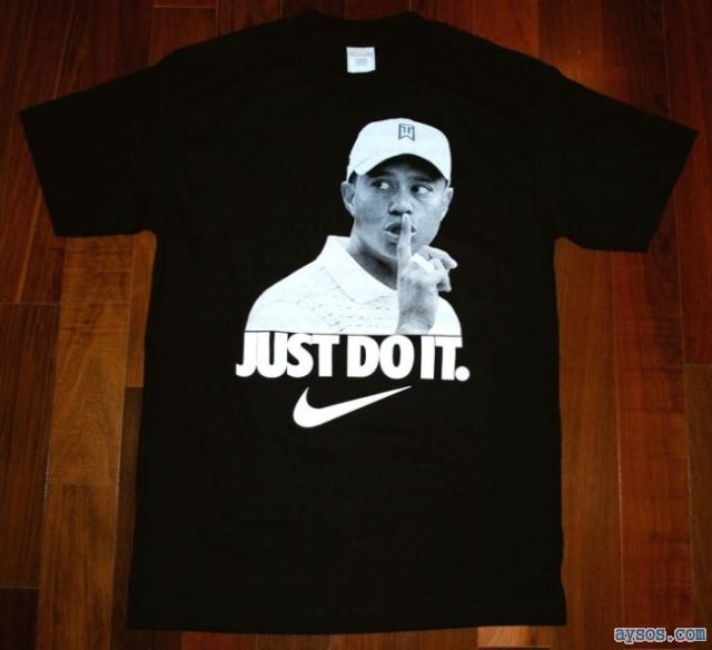 Tiger Woods Shirt Just Do IT