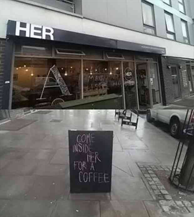 Come Inside Her for a Coffee